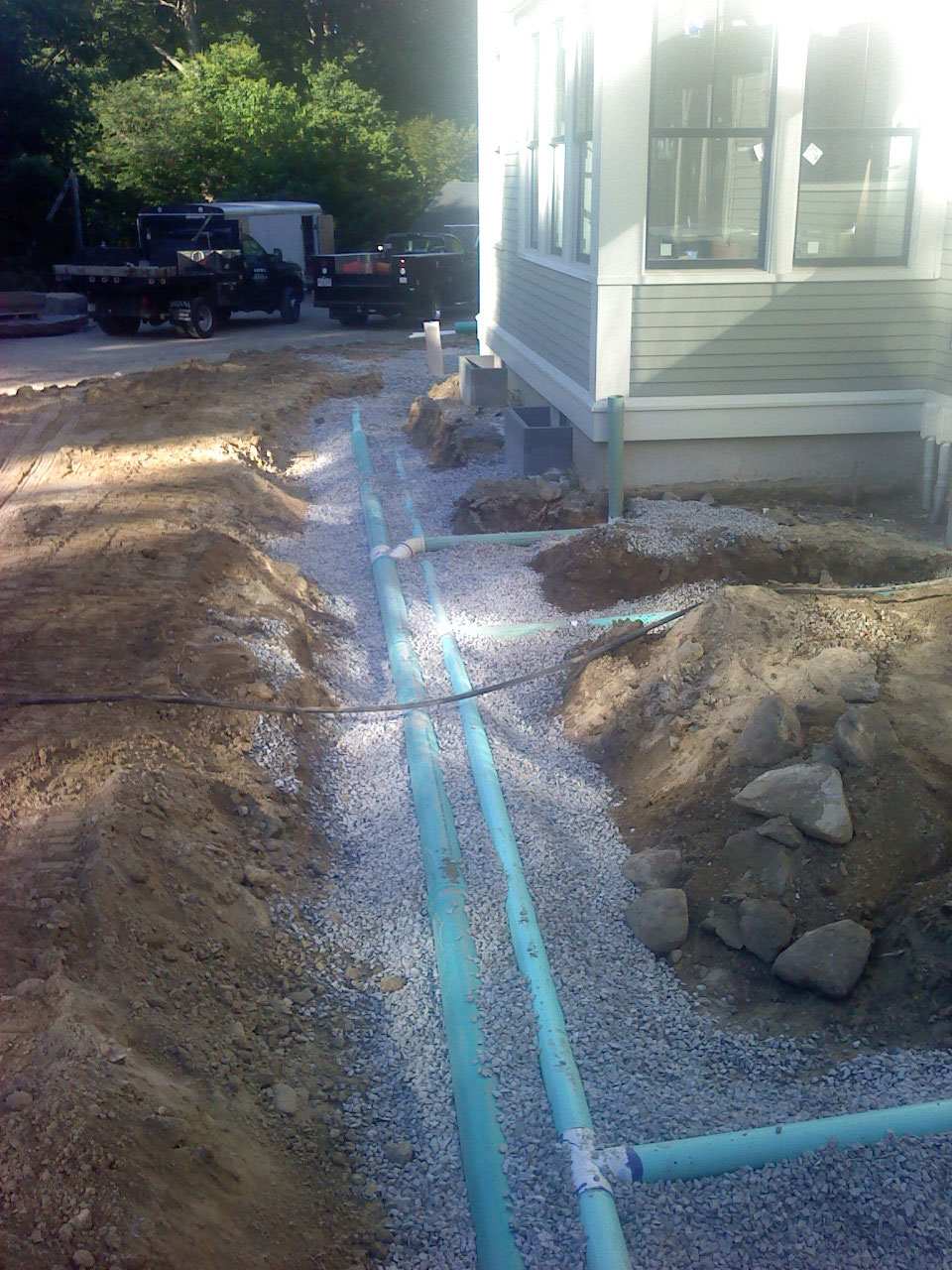 Drainage Milestone Landscaping